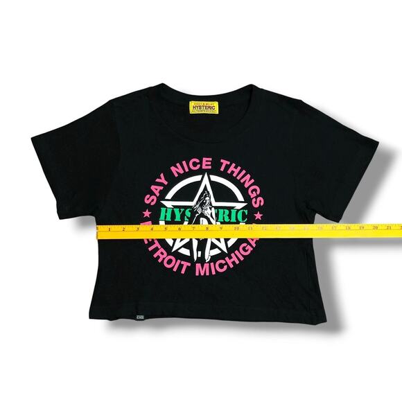 Hysteric Glamour Cropped Detroit Michigan Top - Picture 4 of 4
